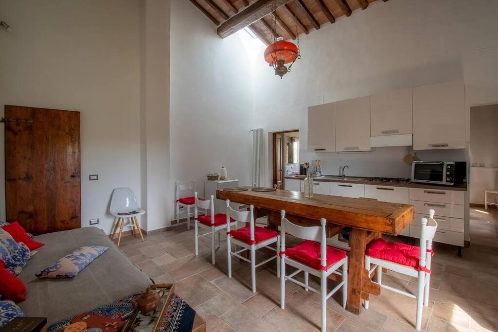 Appartamento Con Vista Panoramica In Chianti San Donnino  エクステリア 写真