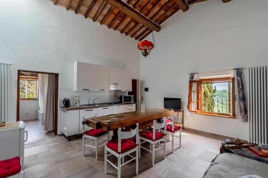 Appartamento Con Vista Panoramica In Chianti San Donnino  エクステリア 写真