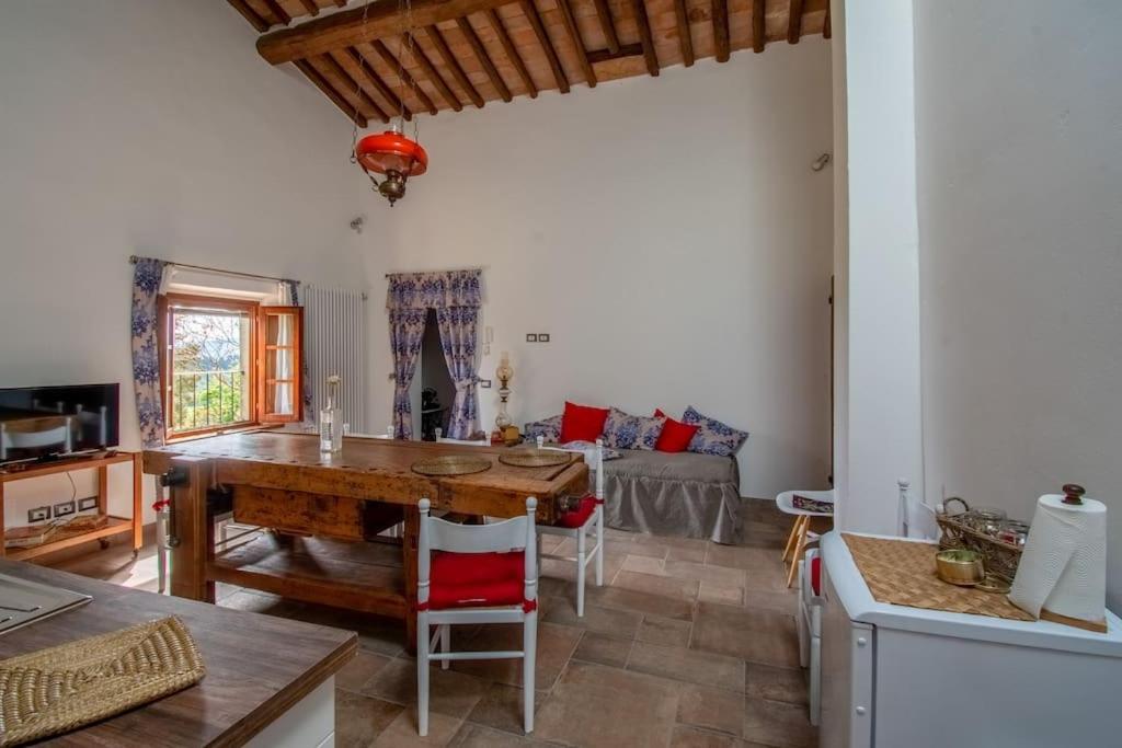 Appartamento Con Vista Panoramica In Chianti San Donnino  エクステリア 写真