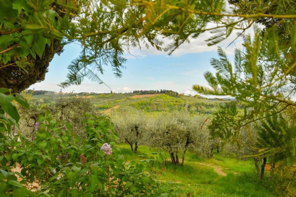 Appartamento Con Vista Panoramica In Chianti San Donnino  エクステリア 写真