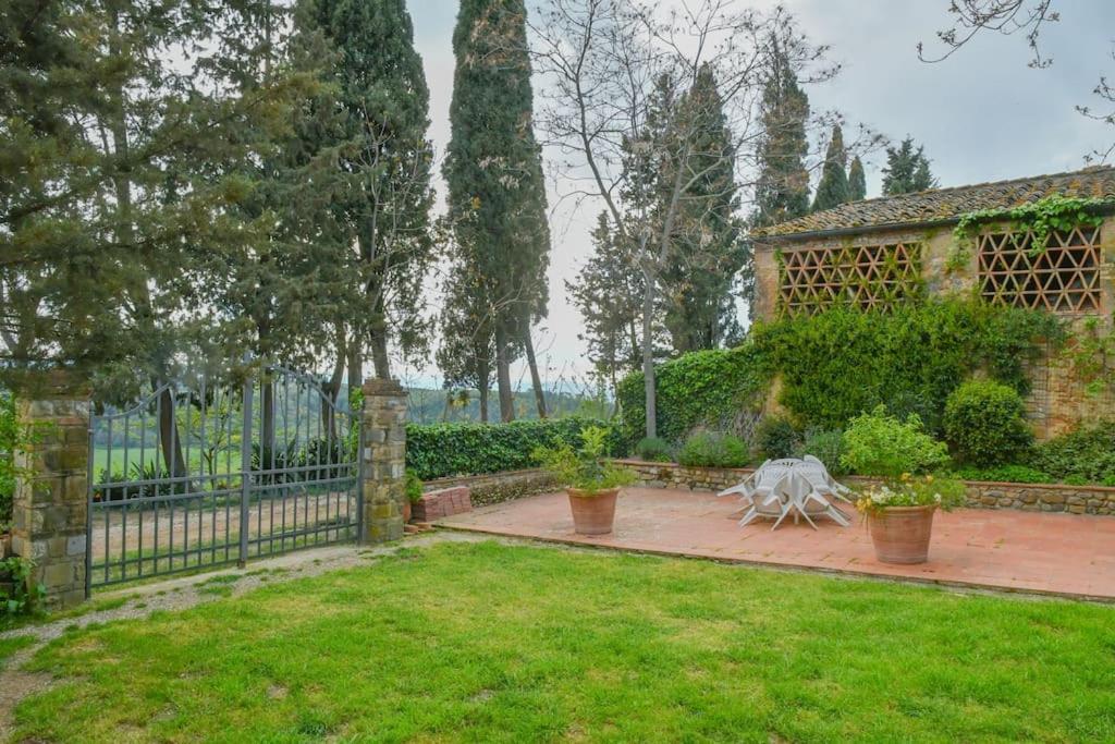Appartamento Con Vista Panoramica In Chianti San Donnino  エクステリア 写真