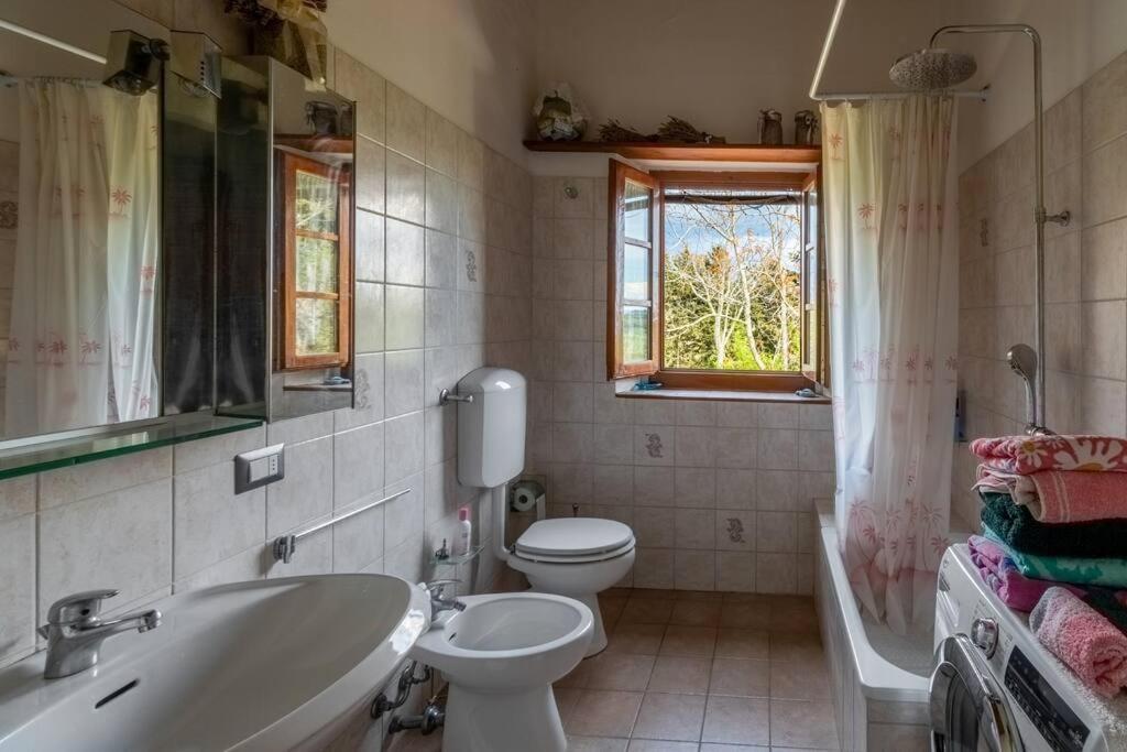 Appartamento Con Vista Panoramica In Chianti San Donnino  エクステリア 写真